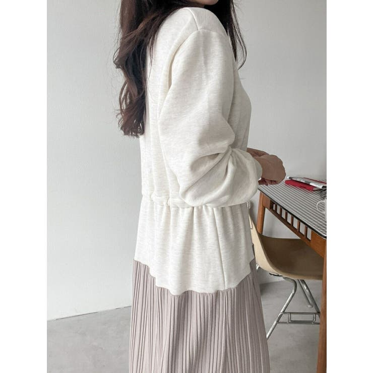 裏起毛 ワンピース ワンピ | MiiDUE | 詳細画像13 