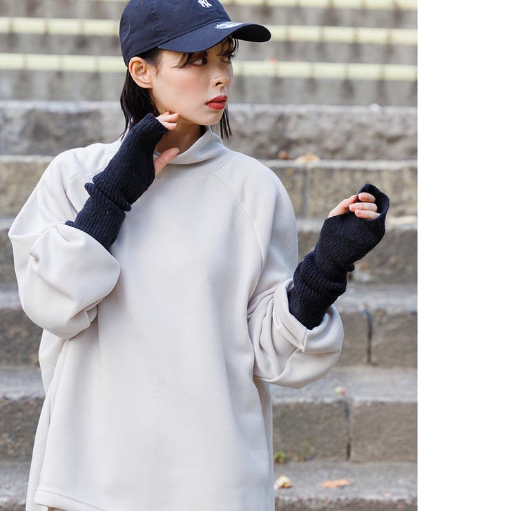 カラーニットアームカバー フリーサイズ 雑貨 | mili an deni | 詳細画像11 