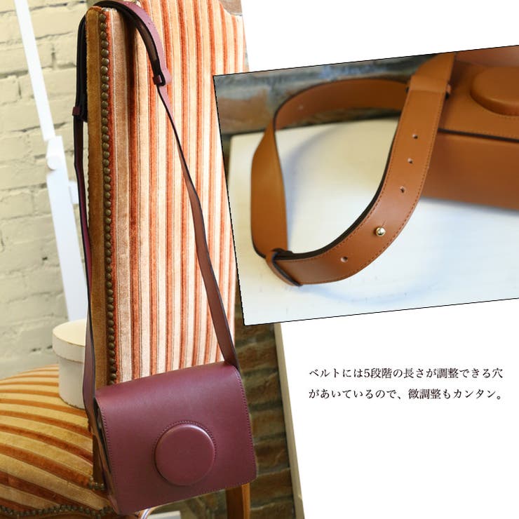 カメラ型バッグ バッグ ショルダー | mili an deni | 詳細画像9 