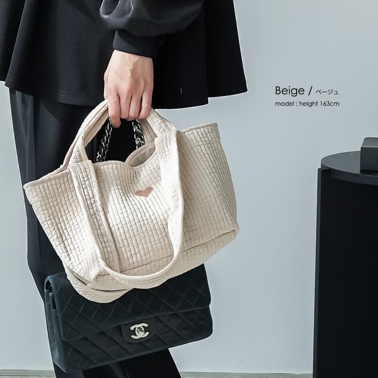 ヌビバッグ トートバッグ キルティング | mili an deni | 詳細画像6 