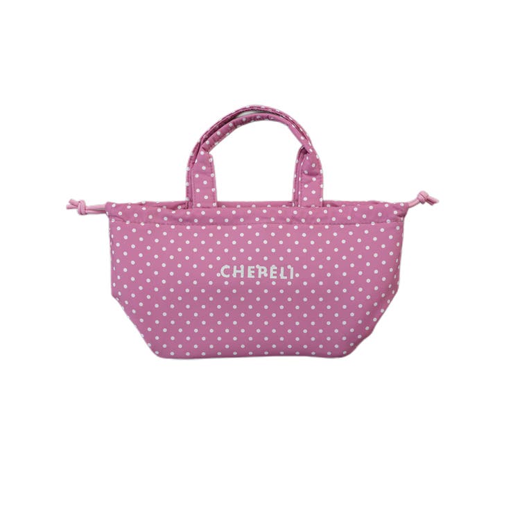 ピンク | 保冷ランチバッグ レディース ドット柄 | mili an deni