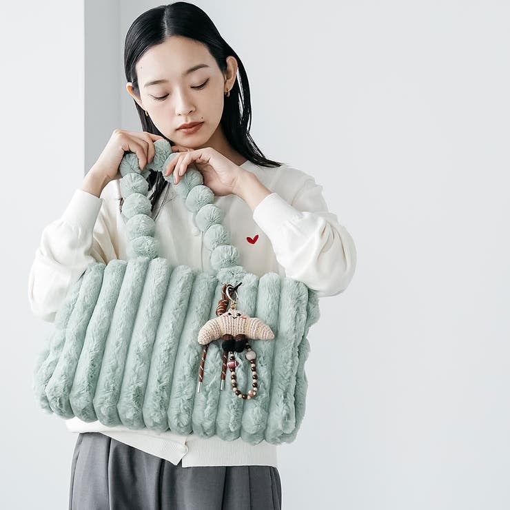 エコファートートバッグ ハンドバッグ マグネットボタン | mili an deni | 詳細画像13 