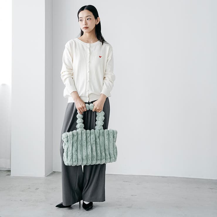 エコファートートバッグ ハンドバッグ マグネットボタン | mili an deni | 詳細画像15 