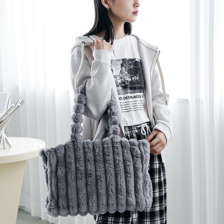 エコファートートバッグ ハンドバッグ マグネットボタン | mili an deni | 詳細画像18 