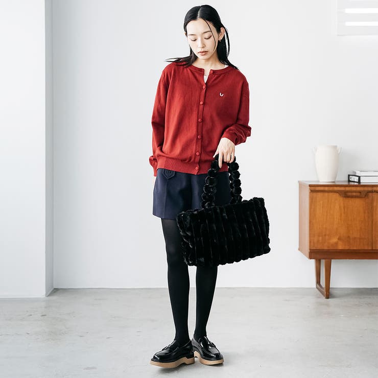 エコファートートバッグ ハンドバッグ マグネットボタン | mili an deni | 詳細画像24 