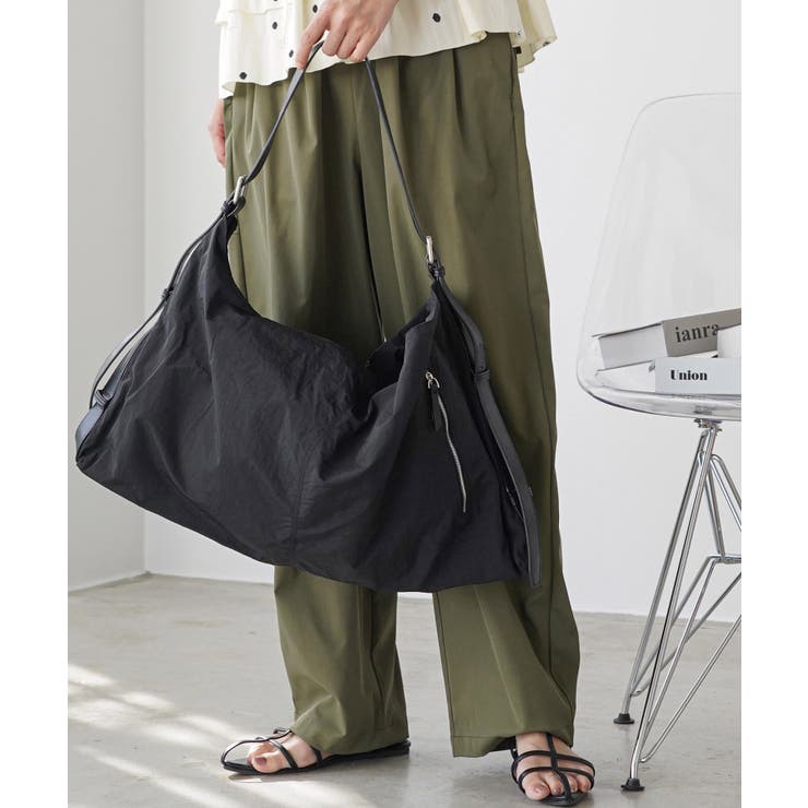 ブラック | 2WAYナイロンショルダーバッグ ショルダーバッグ 斜め掛け | mili an deni