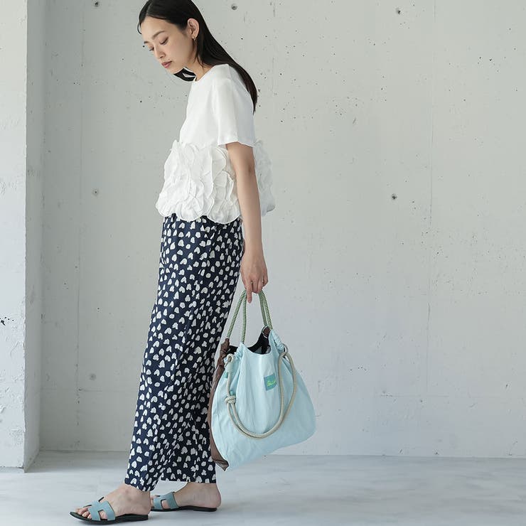3WAY配色ビニールコーティングロープバッグ レディース トートバッグ | mili an deni | 詳細画像19 