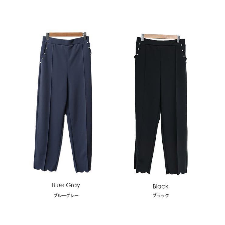 レディース パンツ パールスカラップパンツ | mili an deni | 詳細画像17 