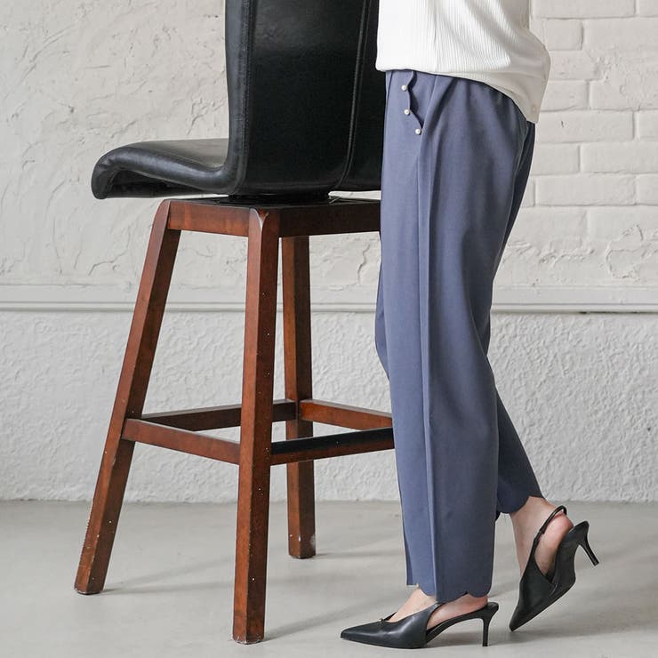 レディース パンツ パールスカラップパンツ | mili an deni | 詳細画像14 