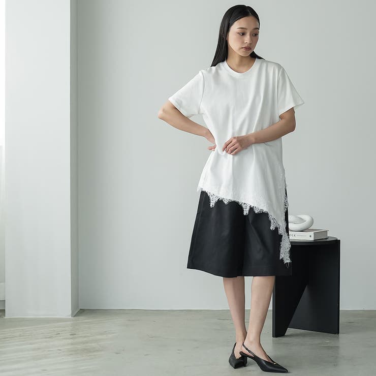 ウエストタック ツイルショートパンツ レディース | mili an deni | 詳細画像19 