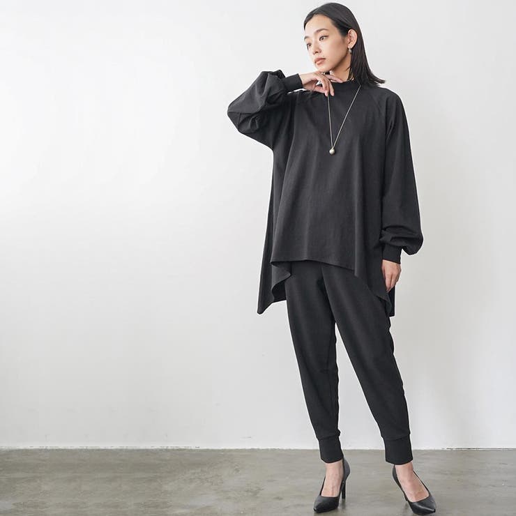 ペアスキンバックスリットジョガーパンツ ロング丈 M | mili an deni | 詳細画像13 