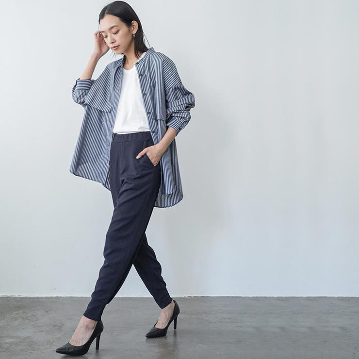 ペアスキンバックスリットジョガーパンツ ロング丈 M | mili an deni | 詳細画像17 