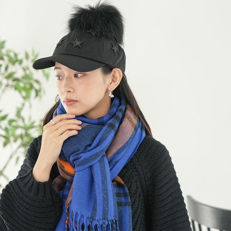 ファー取り外しスターキャップ スターモチーフ リアルファー | mili an deni | 詳細画像9 