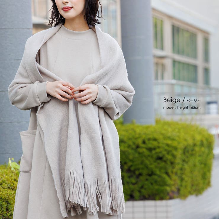ミンクタッチ大判ストール マフラー 雑貨 | mili an deni | 詳細画像10 