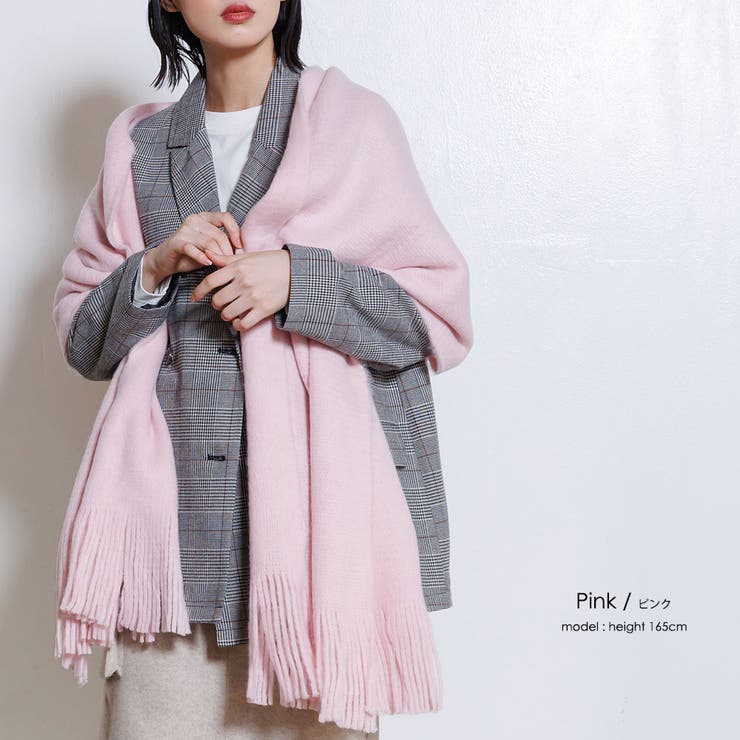 ミンクタッチ大判ストール マフラー 雑貨 | mili an deni | 詳細画像16 