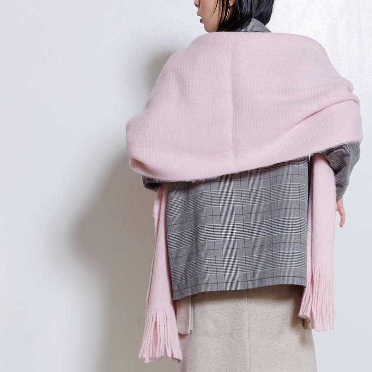 ミンクタッチ大判ストール マフラー 雑貨 | mili an deni | 詳細画像17 