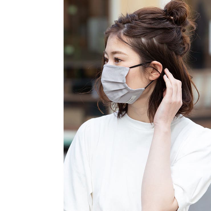 洗えるマスク ボーダー レース | mili an deni | 詳細画像15 