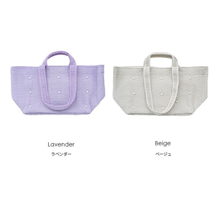 パール付き ヌビバッグ トートバッグ | mili an deni | 詳細画像19 