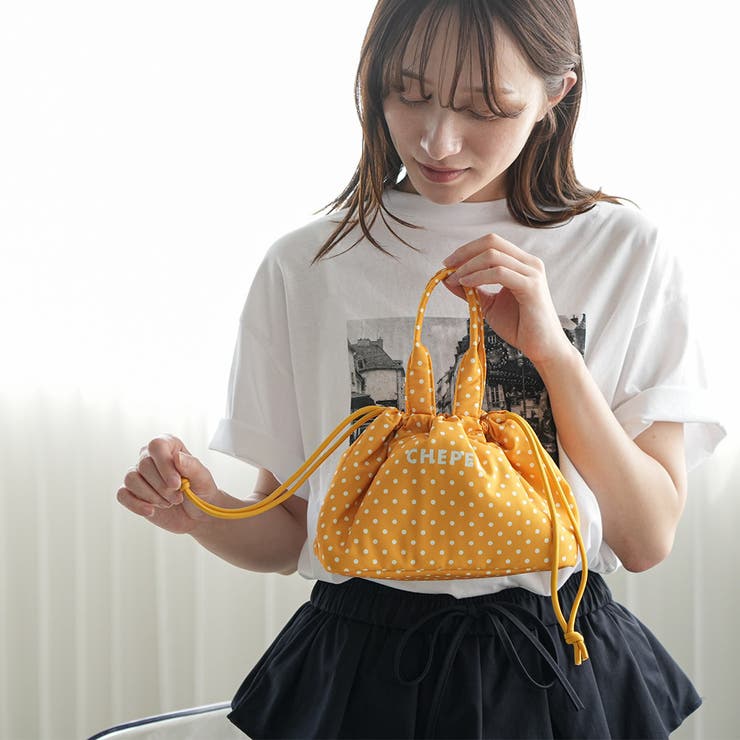 保冷ランチバッグ レディース ドット柄 | mili an deni | 詳細画像9 