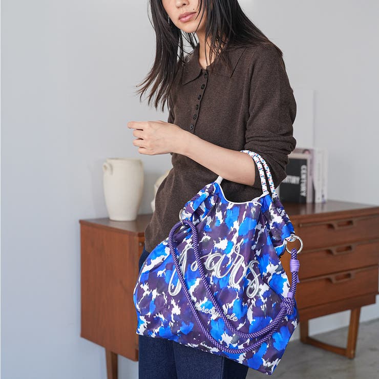 ３ＷＡＹプリントロープトートバッグ トートバッグ ショルダーバッグ | mili an deni | 詳細画像9 