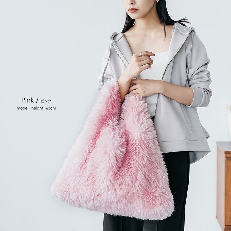 エコファーワンハンドルバッグ ハンドバッグ 2WAY仕様 | mili an deni | 詳細画像10 