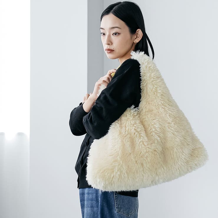 エコファーワンハンドルバッグ ハンドバッグ 2WAY仕様 | mili an deni | 詳細画像16 