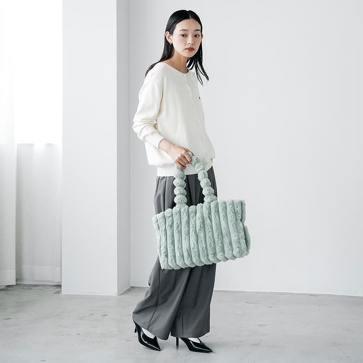 エコファートートバッグ ハンドバッグ マグネットボタン | mili an deni | 詳細画像14 