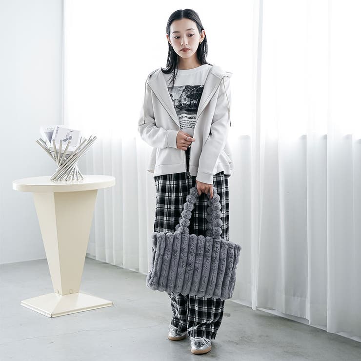 エコファートートバッグ ハンドバッグ マグネットボタン | mili an deni | 詳細画像20 