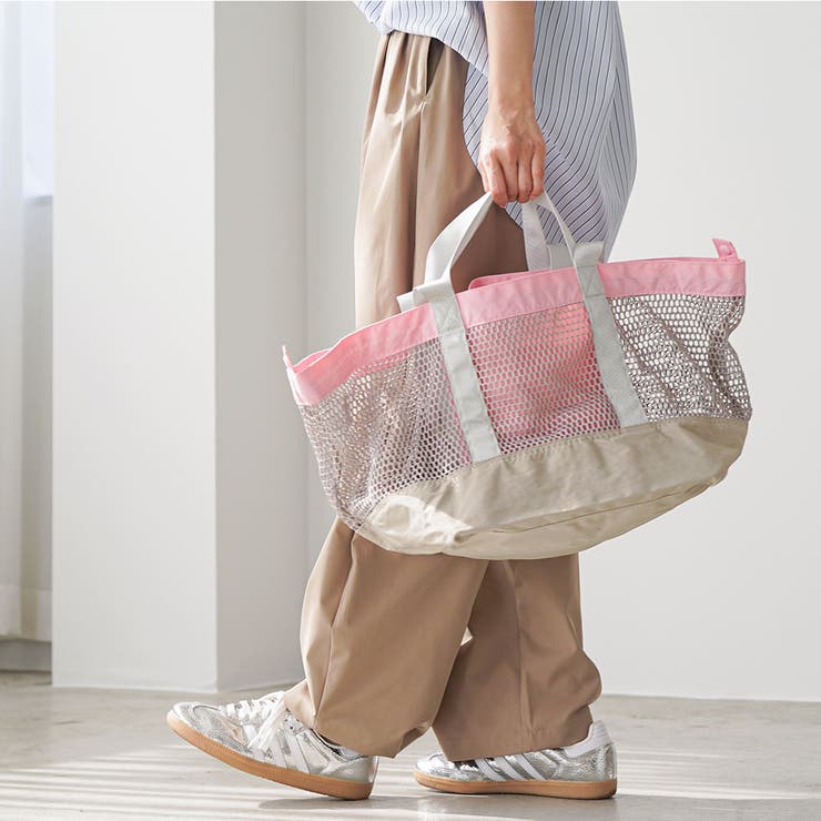 トートバッグ レディース メッシュバッグ | mili an deni | 詳細画像8 