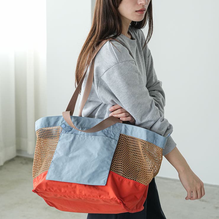 トートバッグ レディース メッシュバッグ | mili an deni | 詳細画像12 