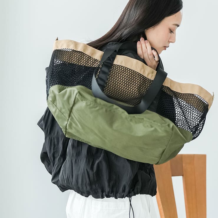 トートバッグ レディース メッシュバッグ | mili an deni | 詳細画像14 