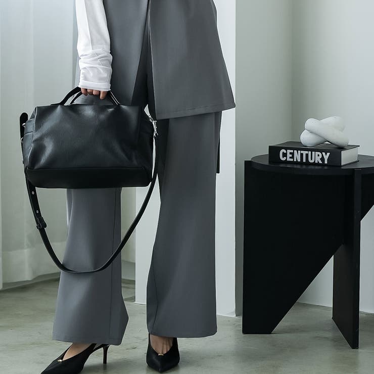 3WAYソフトフェイクレザーバッグ 3WAY ショルダーバッグ | mili an deni | 詳細画像8 