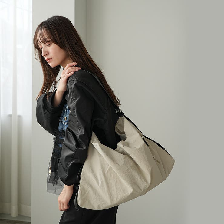 2WAYナイロンショルダーバッグ ショルダーバッグ 斜め掛け | mili an deni | 詳細画像7 