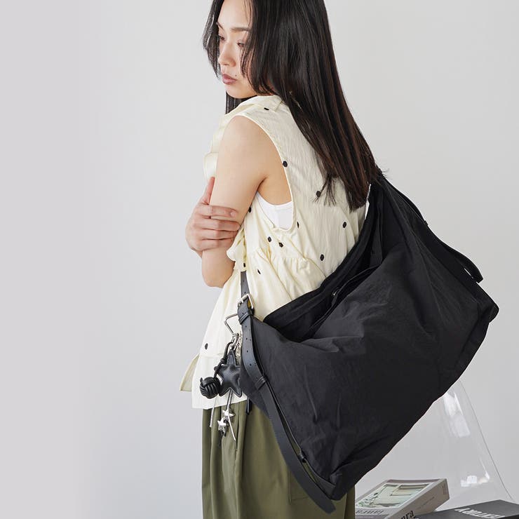 2WAYナイロンショルダーバッグ ショルダーバッグ 斜め掛け | mili an deni | 詳細画像13 