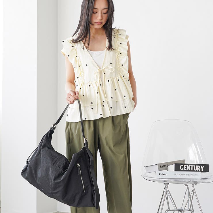 2WAYナイロンショルダーバッグ ショルダーバッグ 斜め掛け | mili an deni | 詳細画像16 