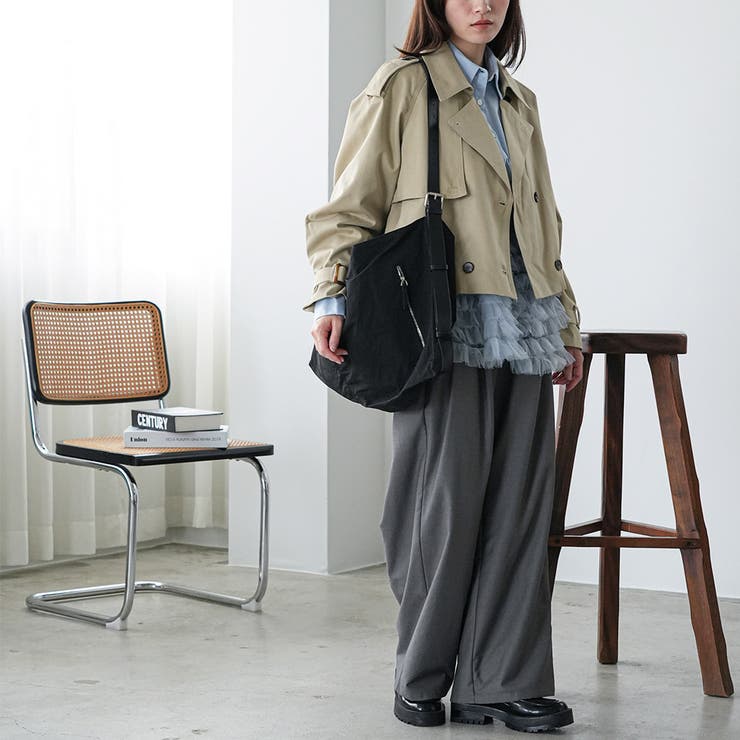 2WAYナイロンショルダーバッグ ショルダーバッグ 斜め掛け | mili an deni | 詳細画像18 