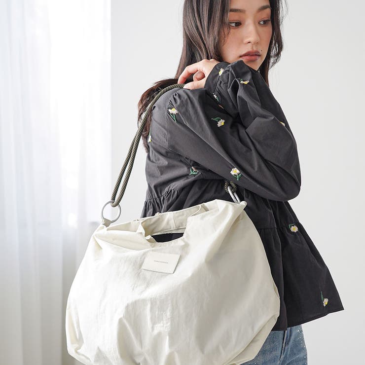 3WAYバルーンロープトートバッグ ハンドバッグ ショルダーバッグ | mili an deni | 詳細画像11 