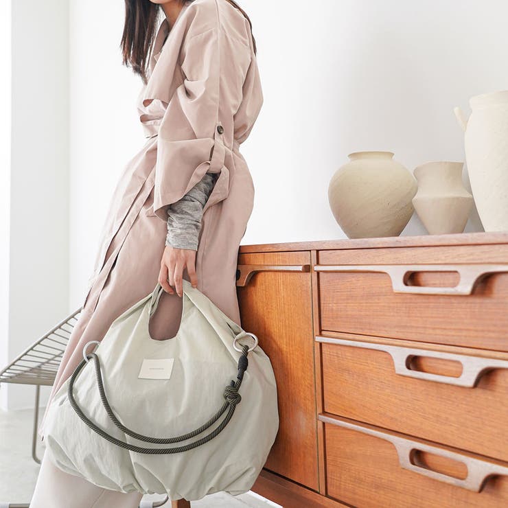 3WAYバルーンロープトートバッグ ハンドバッグ ショルダーバッグ | mili an deni | 詳細画像12 