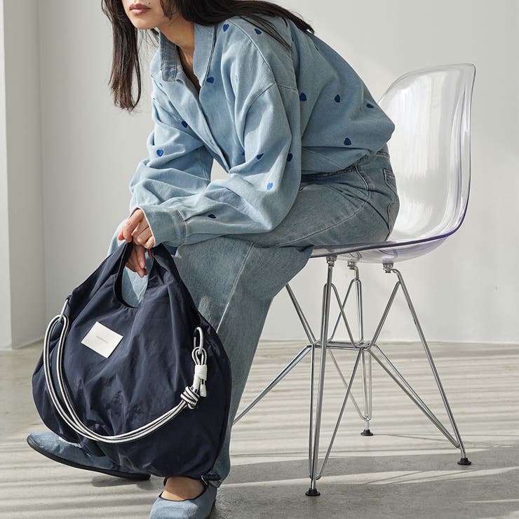 3WAYバルーンロープトートバッグ ハンドバッグ ショルダーバッグ | mili an deni | 詳細画像15 