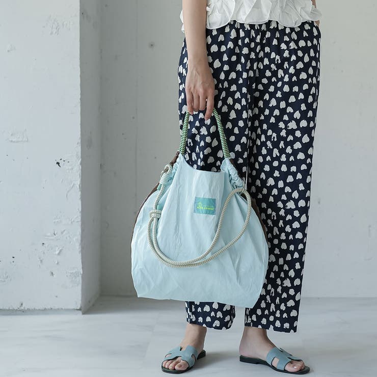 3WAY配色ビニールコーティングロープバッグ レディース トートバッグ | mili an deni | 詳細画像17 