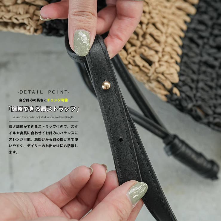 バッグ レディース ボーダー巾着ジュートバッグ | mili an deni | 詳細画像5 