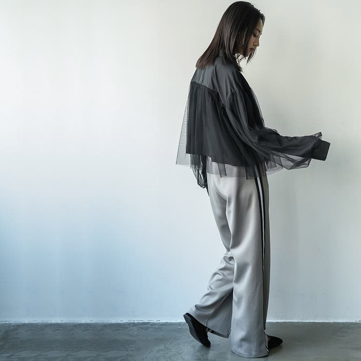 レディース パンツ サイドラインTPUパンツ | mili an deni | 詳細画像12 