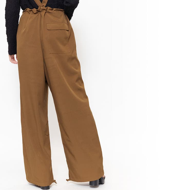 アーミーサロペット オールインワン サイドスリット | mili an deni | 詳細画像9 