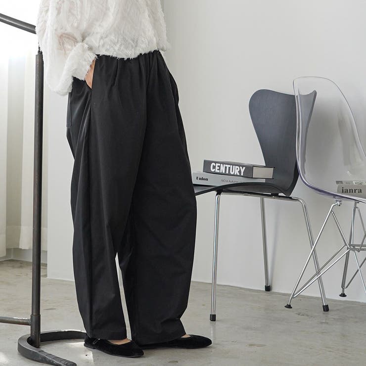 タックコクーンチノパンツ レディース パンツ | mili an deni | 詳細画像11 