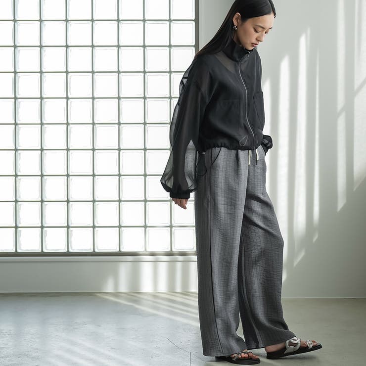 ストライプ イージーパンツ レディース | mili an deni | 詳細画像14 