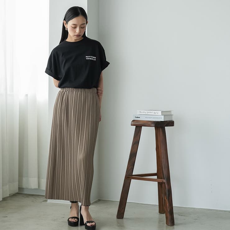 セルフカット プリーツスカート レディース | mili an deni | 詳細画像8 