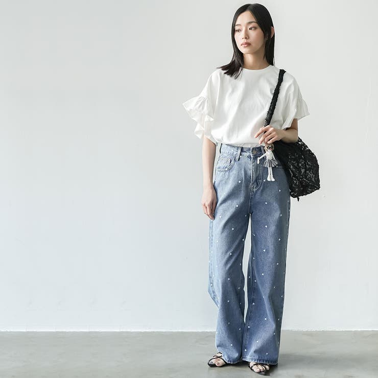 【ミチ】【MICHI×SLY】デニムブルー ポインテッドトゥミュール・Mサイズ ミチ】【MICHI×SLY】デニムブルー ポインテッドトゥミュール・M