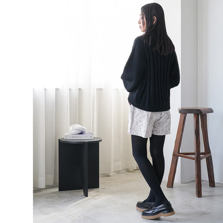 フラワージャガードショートパンツ ショート丈 ボトムス | mili an deni | 詳細画像10 