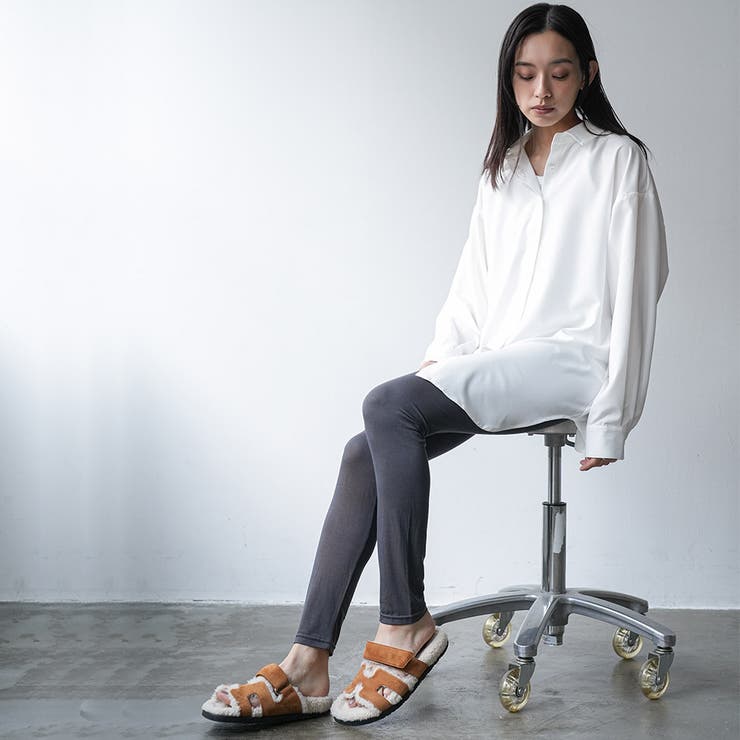 接触冷感なめらかタッチレギンス フルレングス 10分丈 | mili an deni | 詳細画像8 