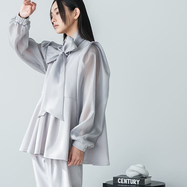 リボンタイ セットアップ レディース | mili an deni | 詳細画像8 